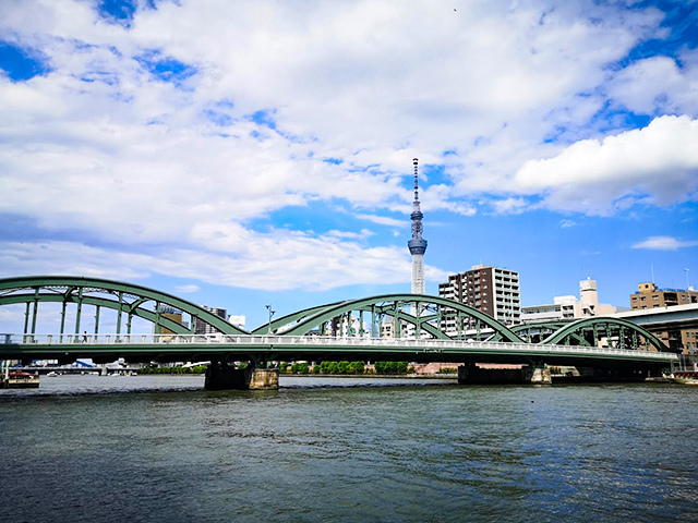 厩橋：何時間かかる？隅田川12橋+2橋を、真夏一人で歩いてみました