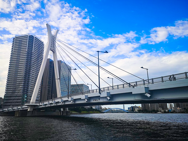 中央大橋（ちゅうおうおおはし）：何時間かかる？隅田川12橋+2橋を、真夏一人で歩いてみました