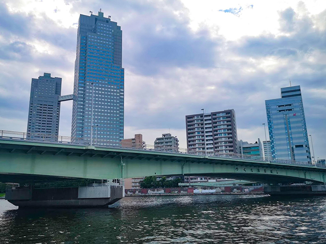 佃大橋（つくだおおはし）：何時間かかる？隅田川12橋+2橋を、真夏一人で歩いてみました